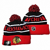 Chicago Blackhawks Team Logo Knit Hat YD (5)